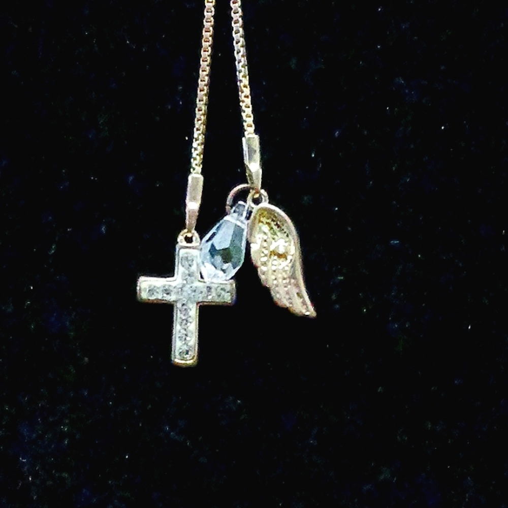 SU over CH Gold-Tone Necklace